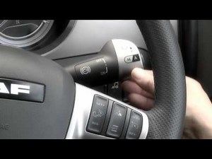 DAF Trucks UK | CF Driver Training Videos | 10 Column Stalks