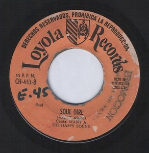 The Happy Sound - Soul Girl / Bubu Man