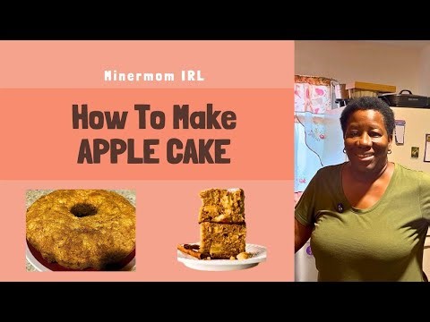 From Backyard to Batter: Apple Cake Time! 🍎🎂