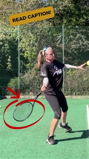 How to hit a #tennis topspin lob