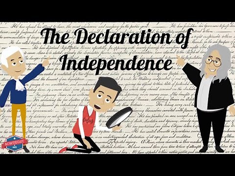 The Declaration of Independence - Educational Social Studies Video for Elementary Students & Kids
