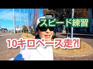 [Speed ​​training] 10km pace run?