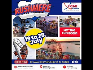 🎠 Dive into the Excitement at Xtreme Funfair in Rushmere Shopping Centre! 🎠