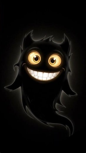 Creepy Smiling Ghost Live Wallpaper 4K 👻 #shorts #customwallpaper #android #4kwallpaper #neonart
