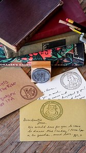 We’re so proud to have three beautifully hand-drawn designs by Axel Scheffler — the beloved illustrator of The Gruffalo — as part of our collection with The Handwritten Letter Appreciation Society.These stamps celebrate the simple magic of putting pen to paper, and profits from every sale go towards supporting Dinah and the Society in their brilliant work keeping the love of letter writing alive.A little extra charm for your letters and envelopes and a lovely way to support something meaningful