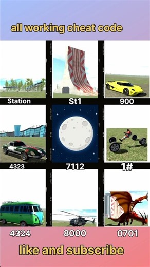 all working cheat code 👈 #indianbikedriving3d #youtubeshorts #viral