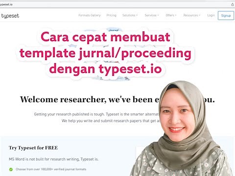 MEMBUAT TEMPLATE PROSIDING/JURNAL SECARA OTOMATIS | TYPESET.IO