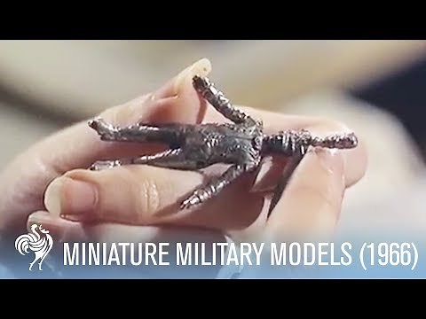 Miniature Military Models Carved and Painted by Historian Marcus Hinton (1966) | War Archives