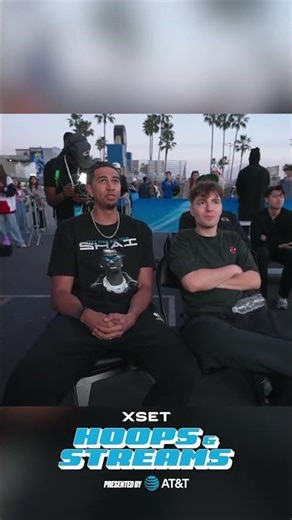 ‪@Clix‬ wasn't ready ‪@XSETtv‬ #PresentedByATT