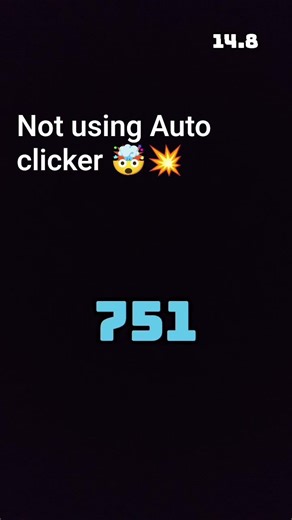 not using Auto clicker 🤯🤯💥