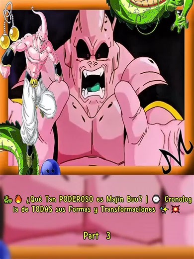 37#MajinBuu #DragonBallZ #Transformaciones #fyp #parati
