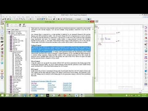 VOLTAGE CONTROL GENERATOR UNDER EXCITATION AND UNDER POWER ERROR SOLUTION