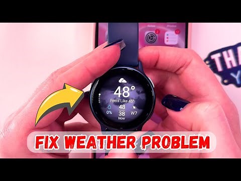 How To Solve Garmin Weather Issue on Garmin Vivoactive 5