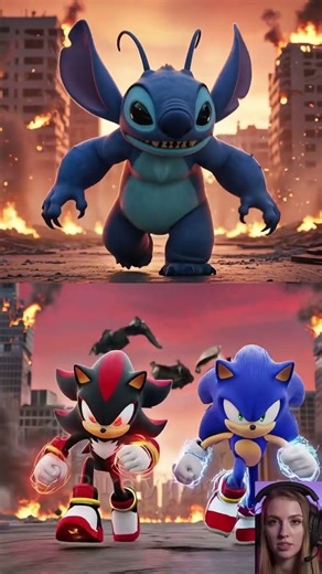 Stitch vs Charizard vs Sonic & Shadow vs Mario & Luigi #stitch #charizard #sonic3 #marioandluigi