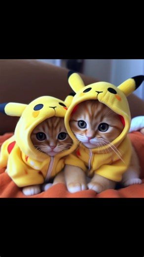 So cute 😻 kitten x pikachu ❤#kitten