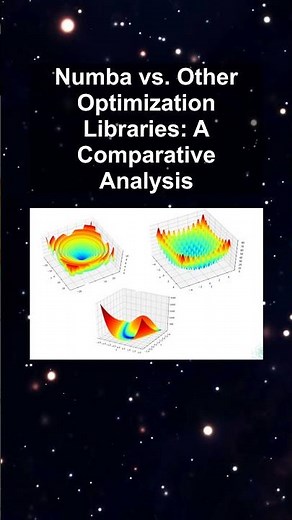 Numba vs. Other Optimization Libraries: A Comparative Analysis #ai #artificialintelligence Numba
