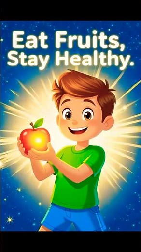 Magic Fruits Story | Eat Fruits, Stay Healthy | Kids Moral Story 🍎🍌🍇#anaskidsclass