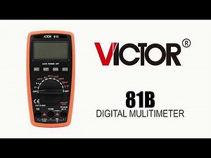 Small size true RMS digital multimeter VICTOR81B