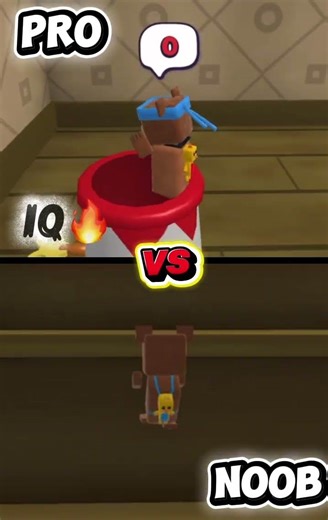 Pro vs Noob Giant House Climb 🐻💥