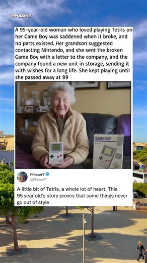 Nintendo fix 95 year old grandma's Game Boy for free