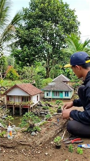 #feedshorts #diy #trending #shorts #miniaturevillage #viralvideo #diorama #nature