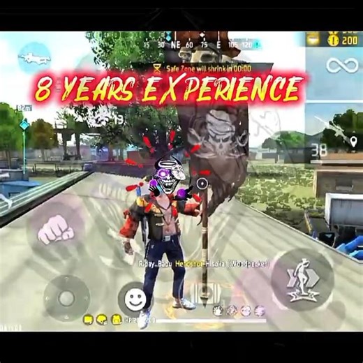 8 Years of Free Fire Experience 🔥 | Advanced FF Tricks & Pro Gameplay