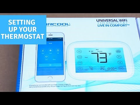 How to Set Up Your MrCool Universal Wifi Thermostat