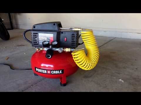 Porter Cable 3.5 Gallon 135 psi Pancake Compressor