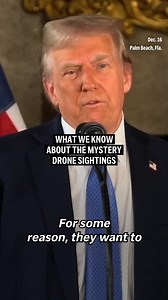 37K views · 360 reactions | A large number of mystery drones flying over parts of New Jersey and the East Coast have drawn criticism over why the public doesn't know more about them. Here's what to know. | AP | Facebook