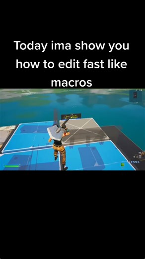 Edit Fast in Fortnite: Console Tips and Tricks