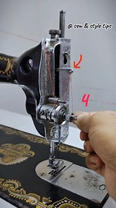 Beginner's upper threading guide 🧵 #sewingbeginner #TailoringTips #sewingtips #sewingmachine #silaimachine | Sew & Style Tips