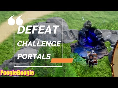 Defeat Challenge Portals | Bravely Default 2 | Unlock Legendary | How to Win