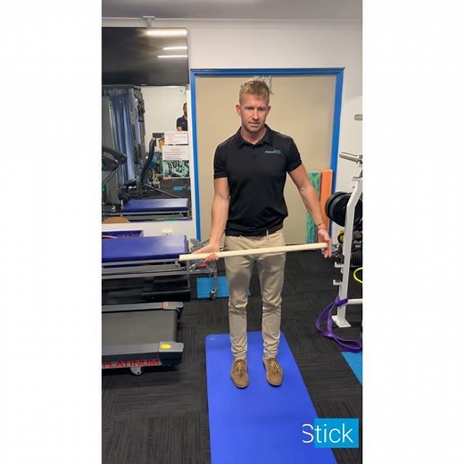 Shoulder Abduction- Active Assisted (Stick)