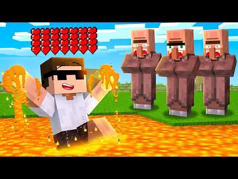 I FOOLED all VILLAGERS with 1,000,000 HEARTS in Minecraft!