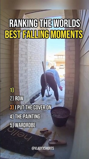 Ranking Top 5 FALLING Moments 😂 #funny #fails