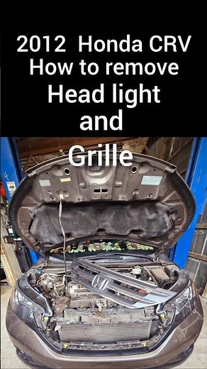 2012 Honda CRV Head Lt how to remove