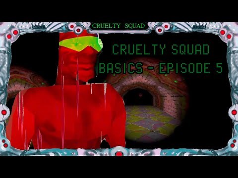 Cruelty Squad Basics 5 - The Catacombs
