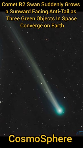 Why This Comet Has a Unique Anti-Tail