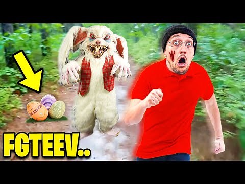 8 YouTubers Who Found The SCARY EASTER BUNNY.EXE In Real Life! (FGTeeV, LankyBox, & FV FAMILY)