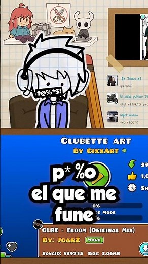 Este nivel H me decepcionó 😝 #geometrydash