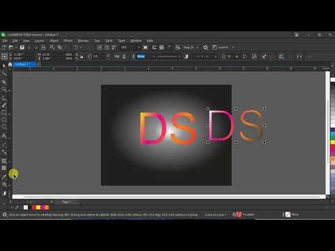 Neon Text Effect in CorelDRAW 😱 | Advanced Graphic Design Tutorial