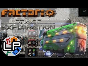Building a space bus - tutorial - Laurence Plays: Factorio Space Exploration