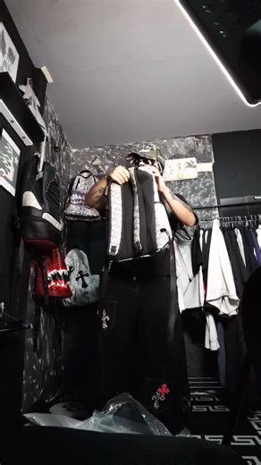 Trendy Large Capacity Graffiti Style Backpack