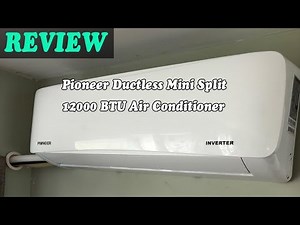 Pioneer Ductless Mini Split 12000 BTU Air Conditioner Review 2020