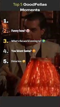 Top 5 Goodfellas Moments