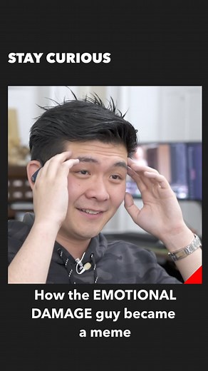 We asked @thestevenhe , also known as the EMOTIONAL DAMAGE guy, how he became an internet meme. Watch our full conversation with him on our YouTube channel to learn more about his success story (link in bio). #memes #emotionaldamage #asia #comedy #acting #stevenhe #meme #asianboss #staycurious | Asian Boss