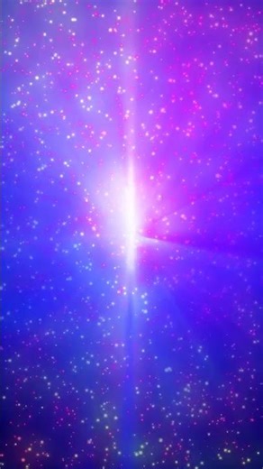 Sparkling particles blue background #shortvideo #space
