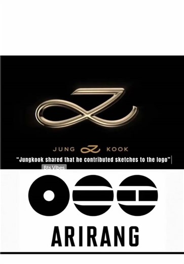 The BTS comeback album logo we see everywhere… made even more special 💜 Jungkook contributed his own sketches 🎨✨ Not just an idol, but a true artist.#btscomeback #jungkookartistmadecollection #jungkookbtscomeback