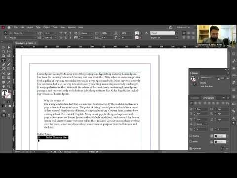 Adobe Indesign Paragraph, Sub Paragraph and Bullet Point Settings