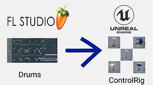 From Fl Studio To Unreal Engine for MIDI Driven Audio Visualizers